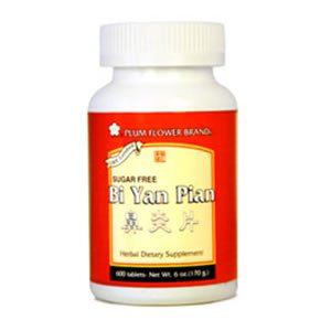 Plum Flower Economy Size - 3959e - Bi Yan Pian - Sugar Free - 600 Tablets