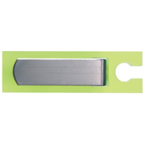 KNICKS - cable support - made from acrylic glass and spring steel for desks up to 1.0 in
