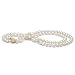 AA+ Quality, 8.0-9.0 mm Double-Strand Freshwater Pearl Necklace, 14k White Gold Clasp