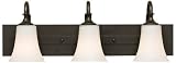 Barrington 24 Wide BronzeThree Light Bath Bar