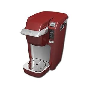 KEURIG K10 Mini Plus Personal Coffee Maker - Red Coffee