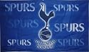 Tottenham Hotspur Officially Licensed Flag 5ft x 3ft