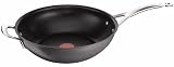 Tefal by Jamie Oliver 30 cm Hard Anodised Wok, Induction Compatible