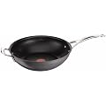 Tefal by Jamie Oliver 30 cm Hard Anodised Wok, Induction Compatible