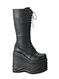Black Knee High Gothic - 12