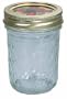 Ball Deluxe Quilted Jelly Canning Jar 8 Oz., Case of 12