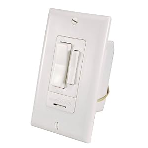 Heath Zenith WC-6017-WH Wireless Command Lighting Indoor Wall Switch, White by Heath/Zenith