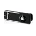 Memup - Klip - Lecteur mp3 avec Syst�me d'attache clip - Ultra Slim - WMA - 3,5 mm - 4 Go - Noir
