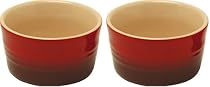 Le Creuset ラムカン(L)2個入 レッド 910028-00-06
