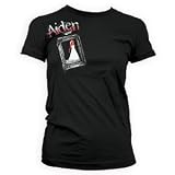 AIDEN - Bloody Bride Girl - Black Women's / Girls T-shirt (Girlie / Babydoll)