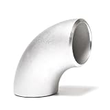1.25 Pipe, 304 Stainless Schedule 10, 90 Degree Elbow 304 Stainless by AcceleratedTube.com