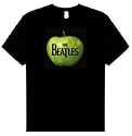 Beatles Apple Logo black t-shirt
