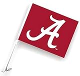 Alabama Crimson Tide Car Flag - COLLEGE ATHLETICS Sports Merchandise