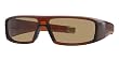 Nike Punk Jock Sunglasses, EV0335-825, Terracotta Translucent Brown Frame/ Brown Lenses