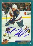 Frantisek Kaberle, Atlanta Thrashers, 2003 Topps Autographed Card