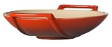 Le Creuset Stoneware Wok Dish-Cherry