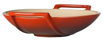 Le Creuset Stoneware Wok Dish-Cherry