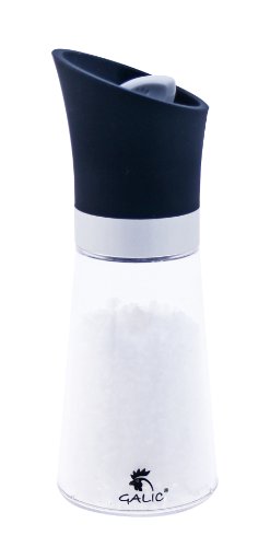Galic Upside-Down Salt Mill Black Top