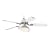 Hunter Fans 25751 48" The Retro Contemporary Indoor White Ceiling Fan w/ Light & Blades