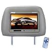 Pyle PL7PHRG 7" Dual TFT LCD Headrest Monitors (Grey)