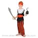 TOYS - PIRATE COSTUME SMALL 4 6yrs - 1 OF