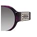 Kate Spade Women's Harper/S Oversized Sunglasses,Wine Rose Frame/Gray Gradient Lens,one size