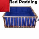 Kettler H9054-337 4-Sided Playpen Padding, Red