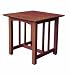 ACE Hardware- LIVING ACCENTS I 611-17 MISSION END TABLE 21" x 21" x 20" - HONEY OAK