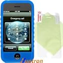 Clear Blue Protector Case With Screen Cover For Apple iPhone