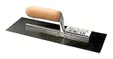 11 x 4-1/2 Inch Finishing Trowel - Wood Handle