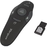 Targus 2.4 GHz Wireless Laser Presentation Remote, Range up to 30 Feet AMP03US (Black)