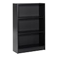 Essentials Bookcase Wood Composite - Black (48")