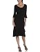 Arianne Women's Little Black Dress-Crepe Viscose,Black,Medium