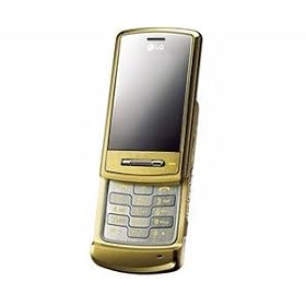 LG KE970 Shine Unlocked Phone with 2 MP Camera, MP3/Video Player, and MicroSD Slot--International Version with No Warranty (Gold)