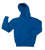 NEW JERZEES - Youth Pullover Hooded Sweatshirt True Royal-S