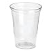 Dixie Food Clear Plastic Pete Cups, Cold, 16 Oz., Wisesize Packs, 25/Carton