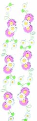 Martha Stewart Crafts Stickers, Pink-White Daisy Vine