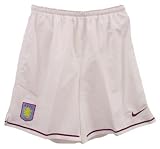 Aston Villa 2007-08 Home Football Shorts Adults