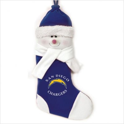 NFL Snowman Stocking - San Diego Chargers