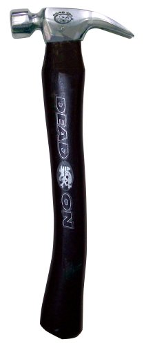 Dead On DO8C 8-Ounce Smooth Face Finish Hammer with Curved Handle