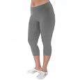 Danskin Women's Plus Size Cotton Capri Legging