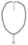 14k Gold Filled Smoky Quartz, Rose Quartz and Freshwater Cultured Pink Pearl-Accent Necklace, 16-18"