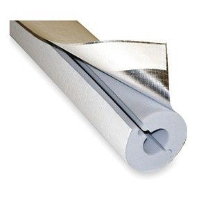 Pipe Insulation, 4 Ft, 1 5/8 In Dia