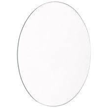 American Educational Polished Edges Soda Lime Watch Glass, 80mm Diameter