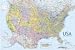 Educational Posters: USA Map - Map - 91 X 61 CM