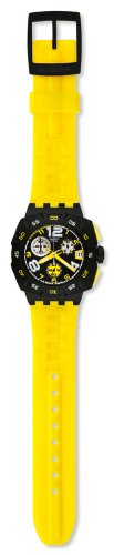 Cover image : [スウォッチ]SWATCH 腕時計 YELLOW HEAD ブラック Chrono Plastic クロノプラスチック SUIB401 [正規輸入品] メンズ