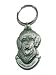 Pewter Goldendoodle Key Chain Ring Made in the USA