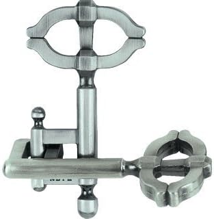 Eureka Brain Teaser - Cast Jigsaw Puzzle - Cast Key II - difficulty '** - (Cod. 737656) by Hanayama Cast Puzzles