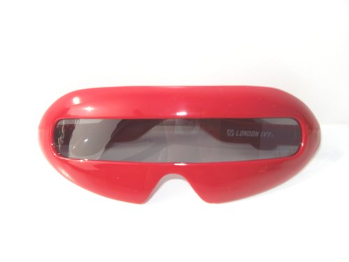 80's Red Robotica/Android Low-Arm Vintage Sunglasses / Mens and Womens New Wave Sci Fi