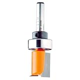 CMT 812.127.11B Pattern Router Bit 1/4 Shank, 1/2 Cutting Diameter, 1-1/4 Cutting Length With 1/2 Bearing